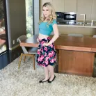 Abby Adams in 'Tiny Pussy Housekeeper Problems'