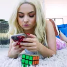 Aria Banks in 'Tiny Curious Stepdaughter'