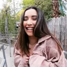 Aria Lee in 'Flashing At The Theme Park'