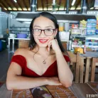 Eva Cuervo in 'Nerdy Latina Nymphomania'