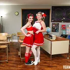 Jill Taylor in 'Summer School Scandal: The Cheerleaders' Creamy Fate'