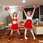 Jill Taylor in 'Summer School Scandal: The Cheerleaders' Creamy Fate'