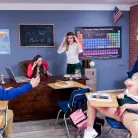 Jill Taylor in 'The Classroom Challenge'