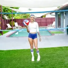 Katee V in 'Fit Blonde Is the Coach's New Fuck Toy'