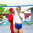 Katee V in 'Fit Blonde Is the Coach's New Fuck Toy'