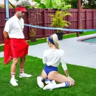 Katee V in 'Fit Blonde Is the Coach's New Fuck Toy'