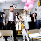 Katee V in 'The Shoolgirl's Present Is the Principal's Hard Cock'