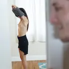 Kharlie Stone in 'College Guys Love Braces'