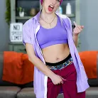 Khloe Kapri in '“Stepmom's Nipple Clamps!” Tomboy's Unexpected Threesome'