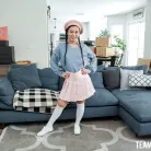 Kimmy Kimm in 'Petite Neighbor Makes It Fit'