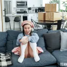 Kimmy Kimm in 'Petite Neighbor Makes It Fit'