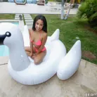 Maya Bijou in 'Petite Pool Day'