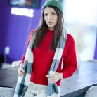 Maya Woulfe in 'Christmas Cums Early'