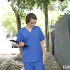 Natalie Porkman in 'Nursed Back To Health'