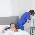 Natalie Porkman in 'Nursed Back To Health'