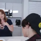 Natalie Porkman in 'Strapping On With Stepmom'