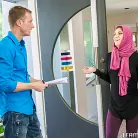 Nikki Knightly in 'Horny Hijab Girl Unveils Her Asshole'