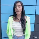 Savannah Sixx in 'A Sloppy Blowjob and a Bang'