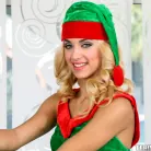 Uma Jolie in 'Extra Small Elf on The Shelf'