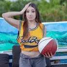 Violet Gems in 'Play Hard'