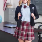 Zoe Parker in 'Dress Code Violation'