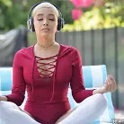 Aaliyah Hadid in 'My Balls In Your Yard'