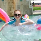 Amber Addis in 'Tiny Cum In The Sun'