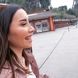 Flashing At The Theme Park