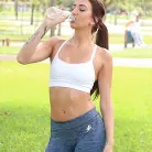 Aubrey Rose in 'Jumping Rope Or Jumping Bones'