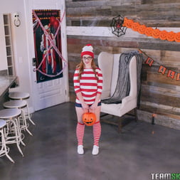 Trick Or Treat Pussy Teasing