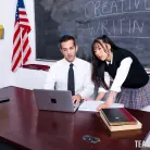 Elle Lee in 'A Cock, for Reference'