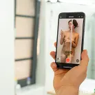 Emily Mayers in 'Tiny Slut, Long Shower'