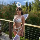 Gabbie Carter in 'Valentine's Date: All In Your Head'