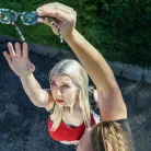 Harlowe Blue in 'Dick-Riding Sluts'