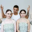 Hazel Moore in 'Twinning Attitude'