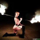 Jade Nile in 'Smoking Hot Fire Spinner Gets A Blazing Dickdown'