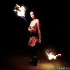 Jade Nile in 'Smoking Hot Fire Spinner Gets A Blazing Dickdown'