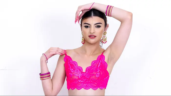 Julia James in Meet the Sari-Sisters: Indian Twins Sha ...