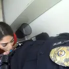 Kim Torres in 'kim torres gets out of getting booked by fucking the intake cop'