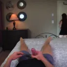 Lady Fyre in 'Finishing The Blowjob'