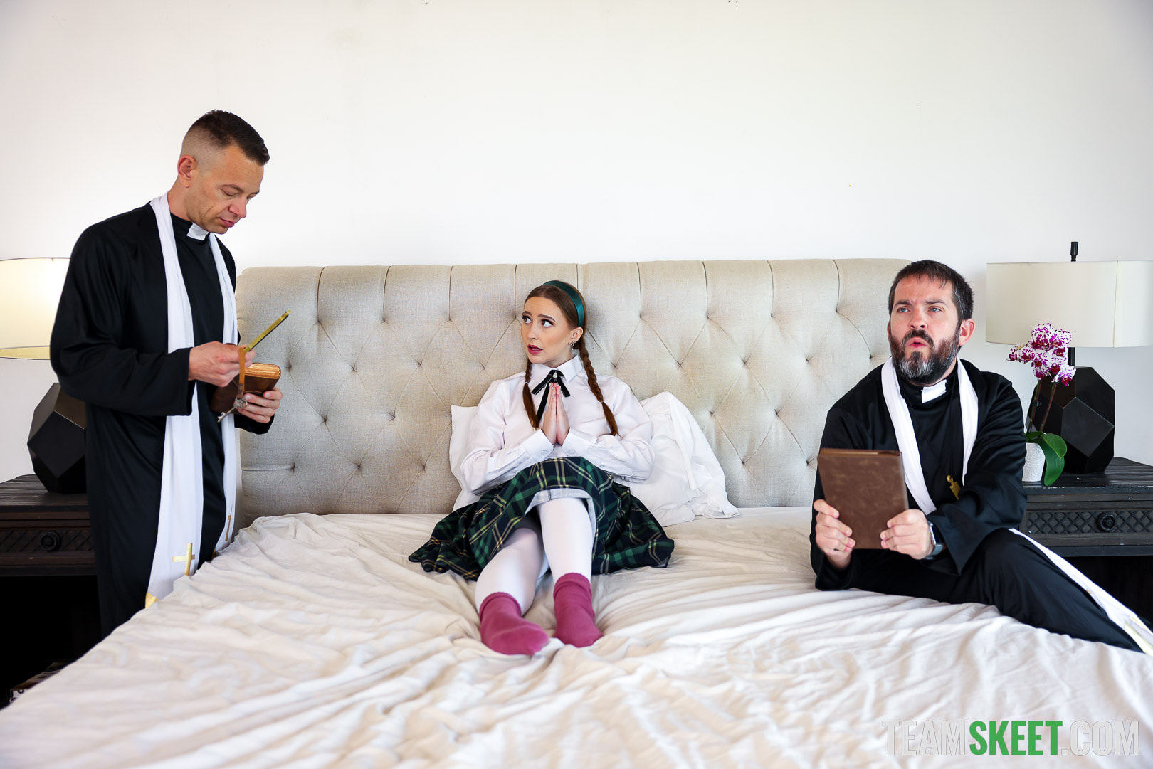 Christian Girl Gets the Demon Fucked Out of Her!