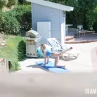 Lily Glee in 'Benchpressing the Neighbor'