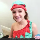 Lizzie Bell in 'Stuffing Her Stocking'