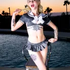 Lola Fae in 'Lola's Obedient Butler'