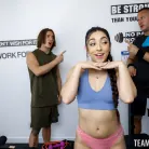 Madison Wilde in 'Trainers at War! Madison's Holes the Prize'