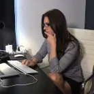 Mindi Mink in 'Mindi Mink in Horny Daydreams At Work'