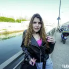 Miriam More in 'Her Italian Sounds Better When She's Riding His Dick (Miriam More's Debut Scene)'