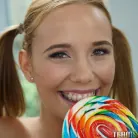 Poppy Pleasure in 'Pigtail Pink Pounding'