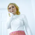 Prim Taylor in 'The Naughty Student'