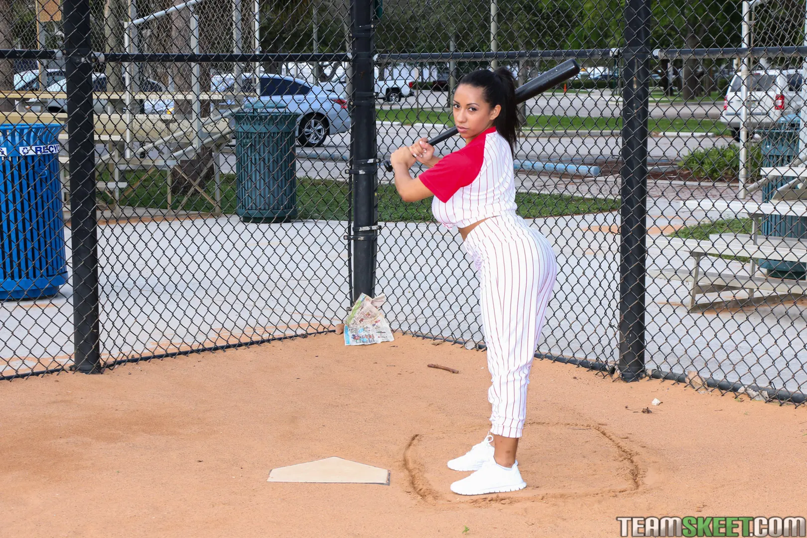 Priya Price - Busty Baseball Babe | Picture (1)